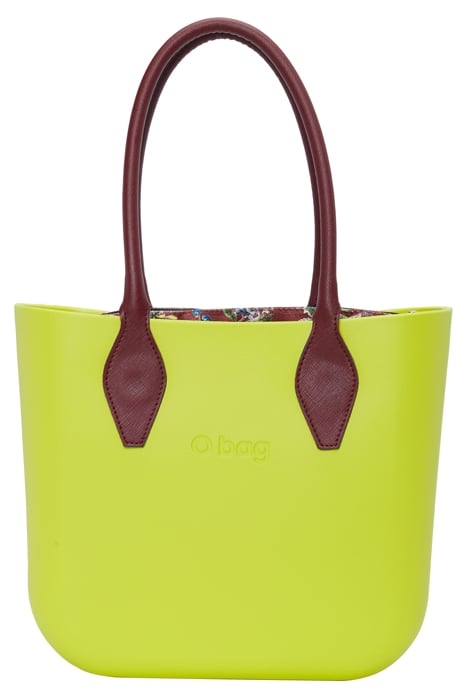 COMPOSED OBAG MINI VELVET DESIGN LIME 1