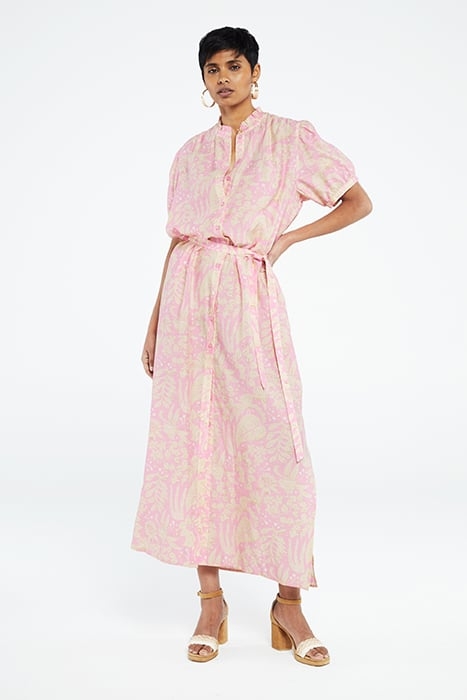 GIRLFRIEND MAXI DRESS PINK CANDY/SANDY BEA 1