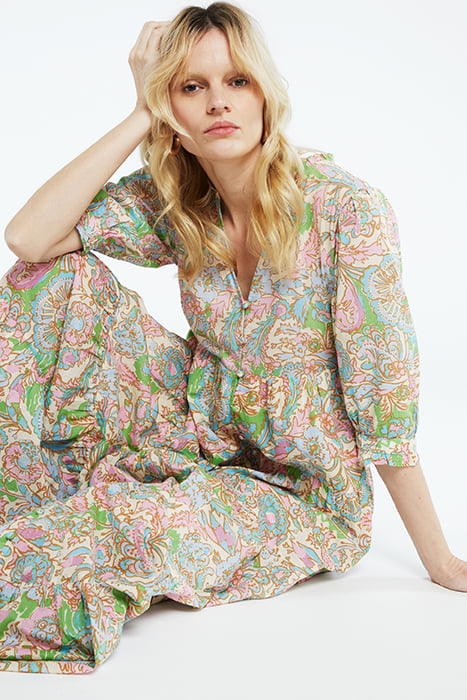 CALA DRESS SANDY BEACH/PINK CAN 5