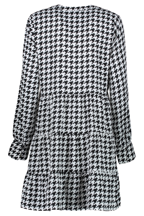 LEILANI DRESS PIED DE POULE BLACK 2