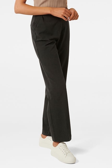 STACEY PETITE SLIM STRAIGHT LEG PANT GREY MARLE 5