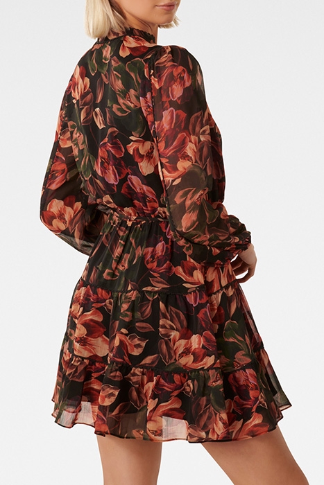 FLEUR PRINTED SKATER MINI WRIGHT FLORAL 2