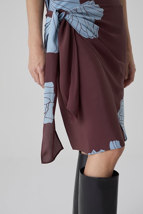 WRAP DRESSES BURGUNDY 6