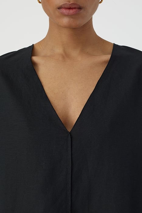 PUFF SLEEVE DRESSES BLACK 6