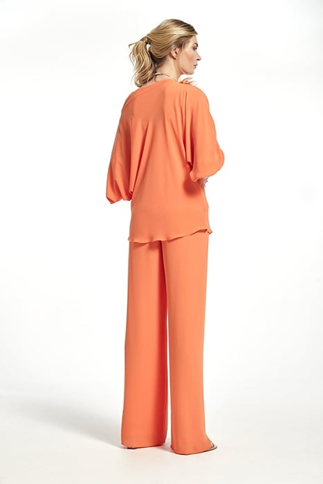 CHIFFON WIFI TROUSERS ORANGE 2
