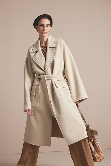 WOOL COAT WOOL CLASSIC IVORY 1