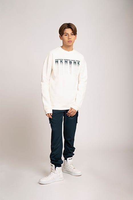 ESCAPE SPACE SWEATSHIRT OFF WHITE 1