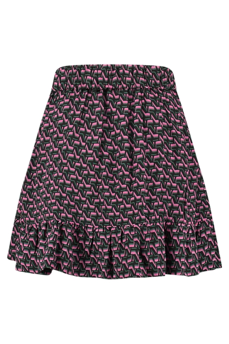 VANNA SKIRT BLACK/RASPBERRY ROSE 3