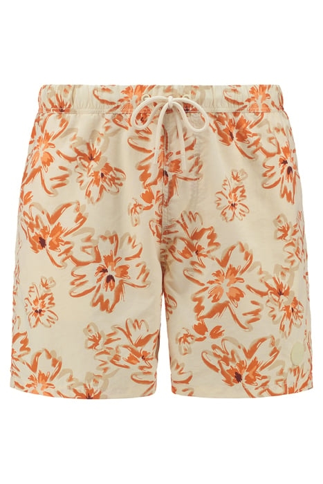 MEN SWIM SHORTS NICK WASHED FLOWER LIGHT BEIGE 4