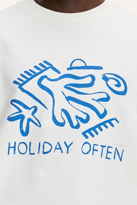 MEN HOLIDAY OFTEN SWEATER JET STREAM WHITE 6