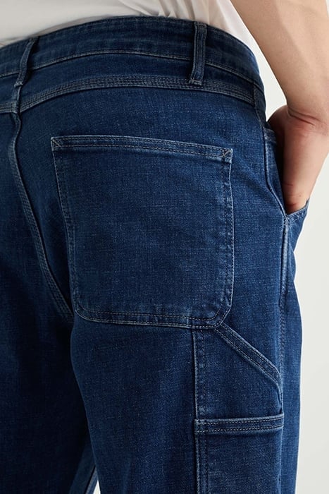 5POCKET MID WAIST DARK BLUE 5