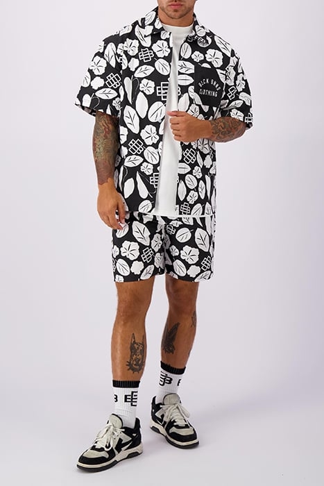 BOHEMIAN SHORTS BLACK/WHITE 2