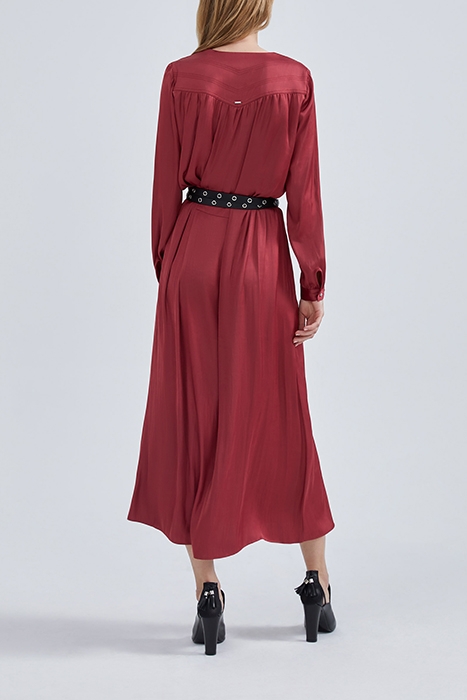 CAMELIA JAPANESE POLYESTER LONG DRESS 2