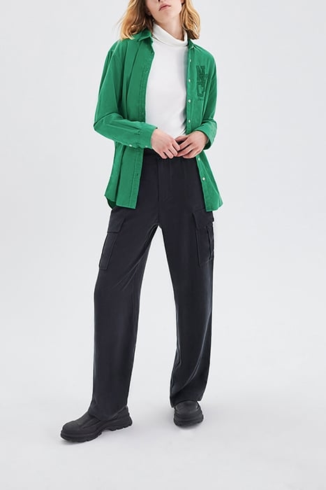 GREEN ORGANIC NEEDLECORD SHIRT 2