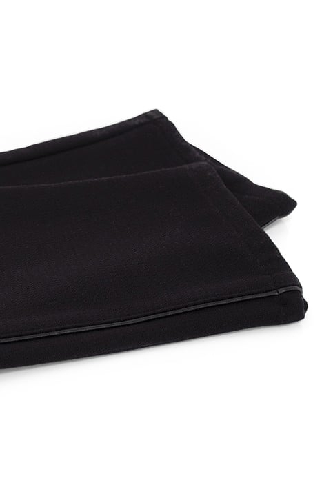 GIRLS’ BLACK STUDDED 7/8 TROUSERS 6