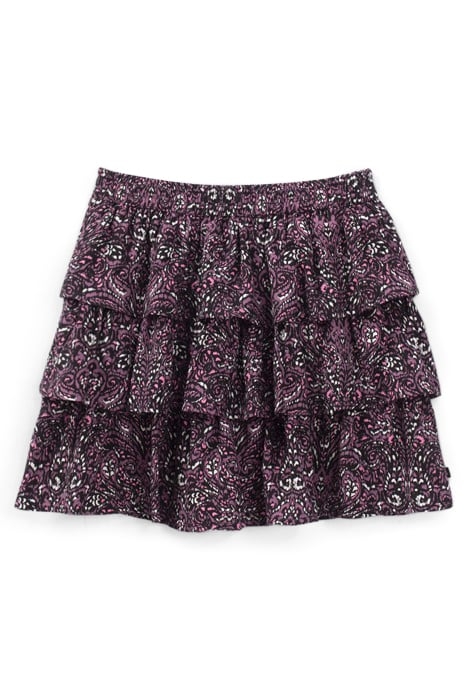GIRLS’ PINK PAISLEY PRINT LENZING™ ECOVERO™ SKIRT 1