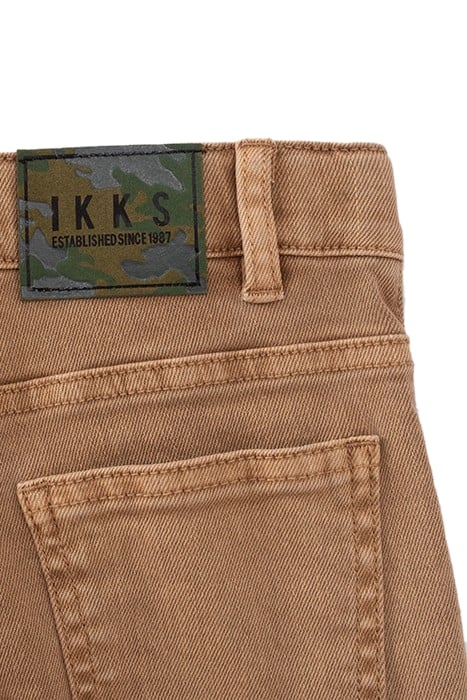 BOYS’ CAMEL CARPENTER-STYLE STRAIGHT TROUSERS 3