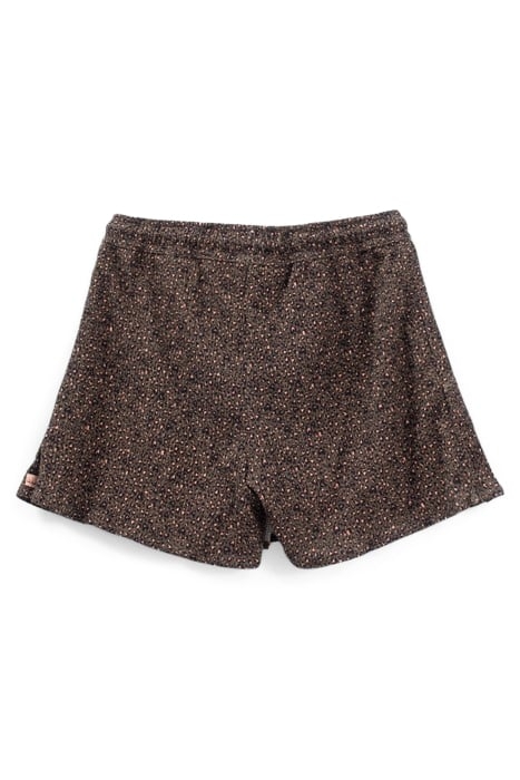 GIRLS’ KHAKI LEOPARD-HEART PRINT SKORT 2