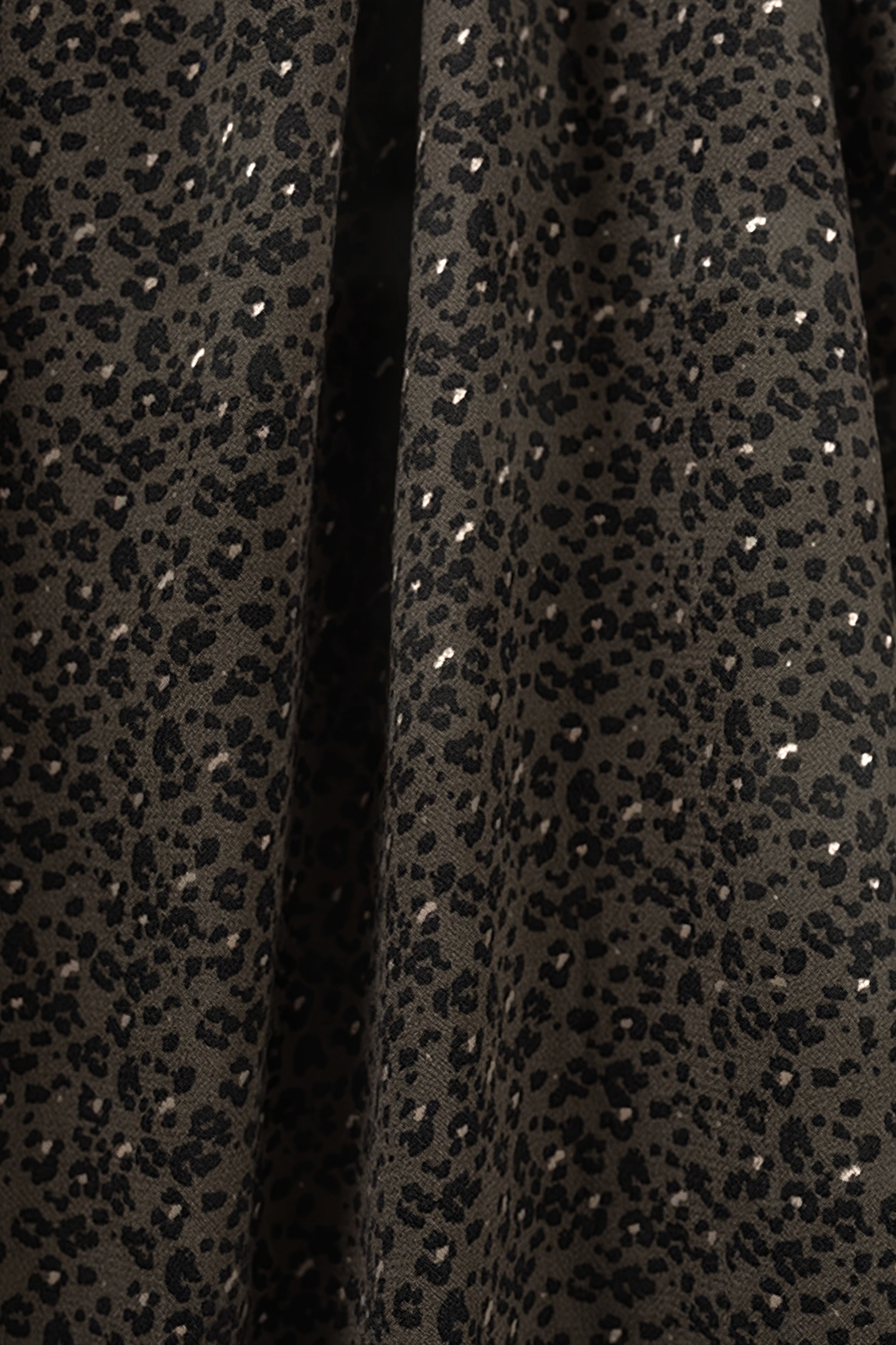 GIRLS’ KHAKI LEOPARD PRINT LENZING™ ECOVERO™ DRESS 6