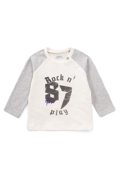 BABY BOYS' GREY JOGGERS AND T-SHIRT OUTFIT 2