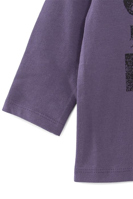 BABY BOYS’ VIOLET ORGANIC T-SHIRT, ROCK PRINT FRONT/BACK 6