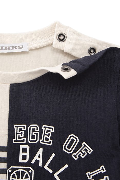 BABY BOYS' DOUBLE MOTIF SAILOR STRIPE T-SHIRT 5