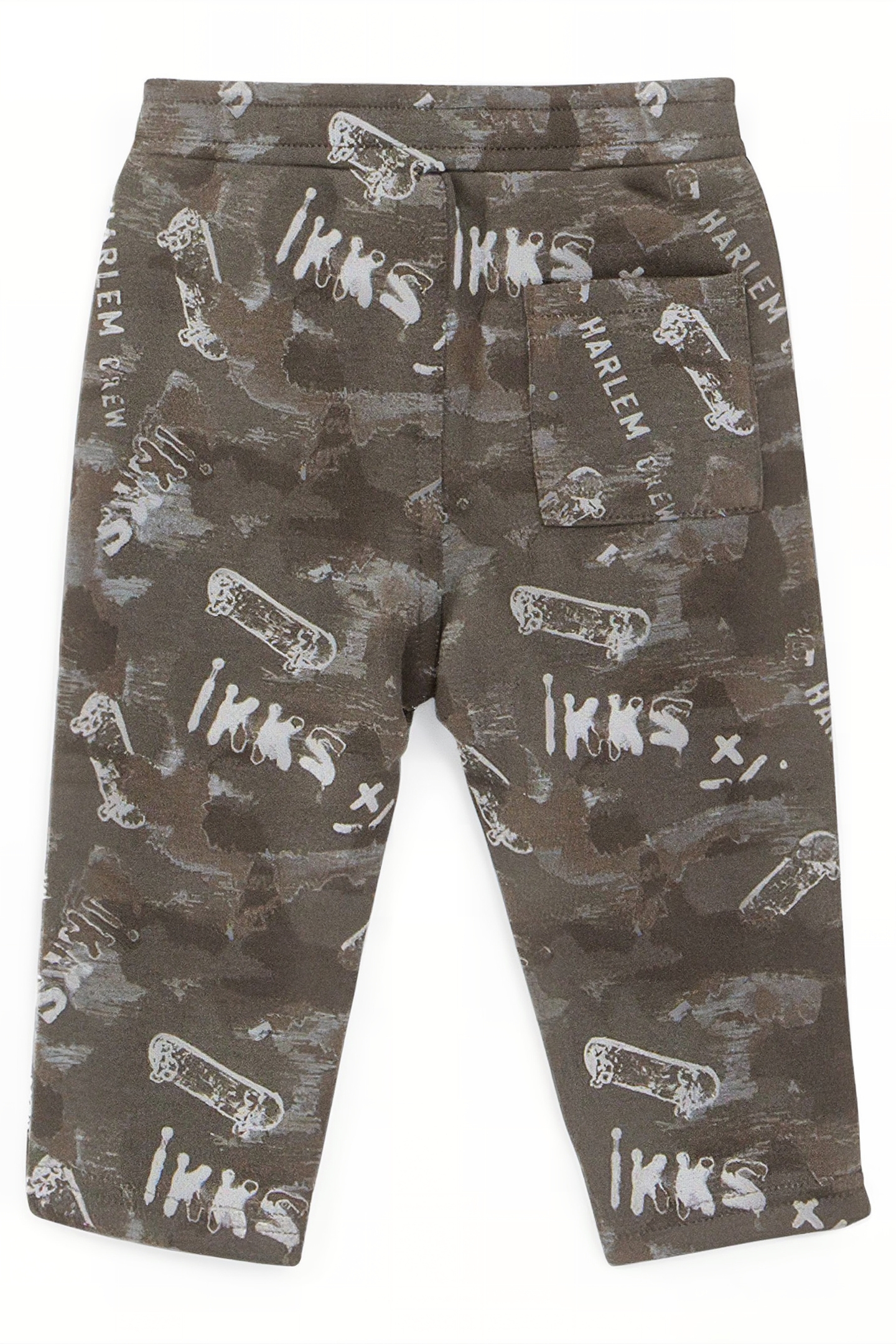 BABY BOYS’ CAMOUFLAGE JOGGERS AND KHAKI SWEATSHIRT OUTFIT 6