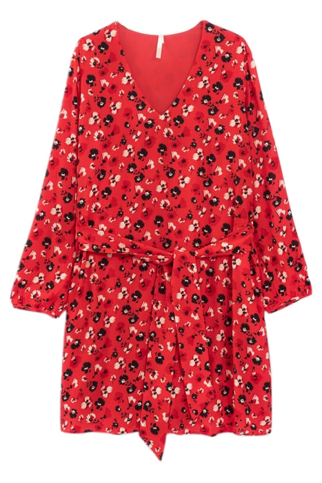 FLASH PINK ROCK FLORAL PRINT DRESS 3