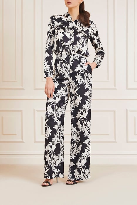 MARCIANO BY GUESS THE ICON BLOUSE PRINT SUNBURST BLACK BUTTO 3