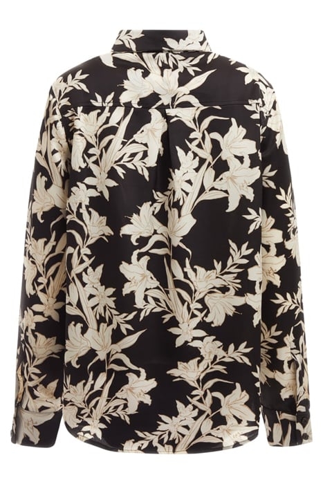 MARCIANO BY GUESS THE ICON BLOUSE PRINT SUNBURST BLACK BUTTO 5