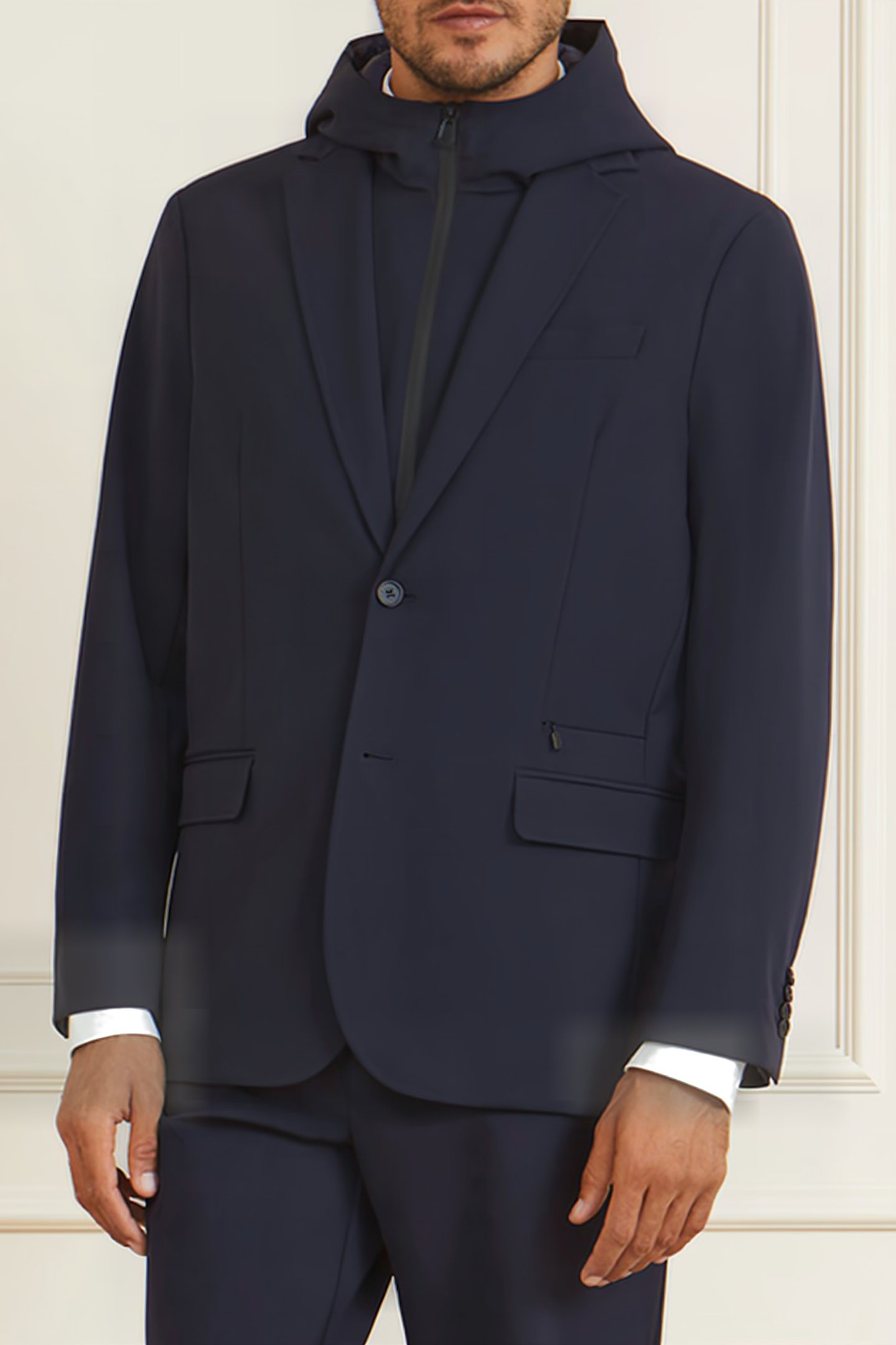 MARCIANO BY GUESS BLAZER DETACHABLE SMART BLUE 1