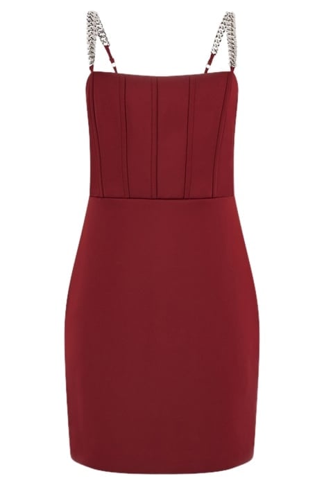 SL SKYLAR DRESS BEET JUICE RED 3