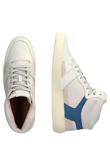 BLACKSTONE - DWAYNE - YG02 OFF WHITE BLUE ASHES - SNEAKER (H 3