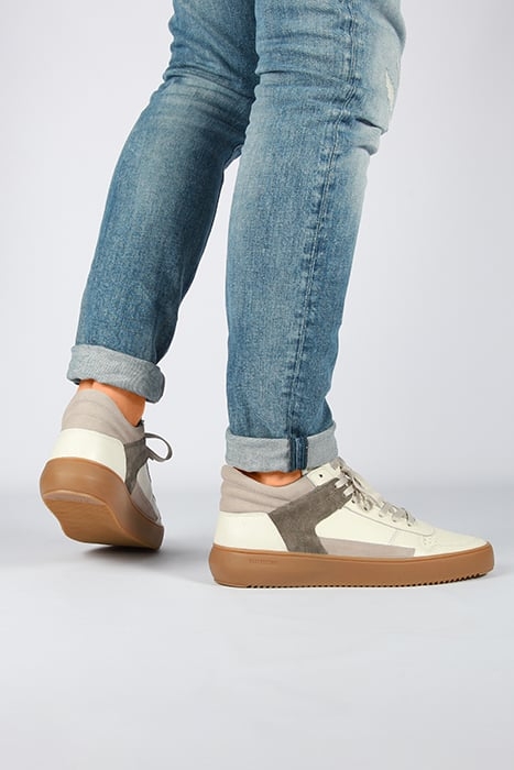 BLACKSTONE - ELGIN - AG108 OFFWHITE IVY GREEN - SNEAKER (MID 5