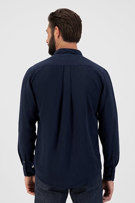 SHIRT TENCEL DK. INDIGO 2