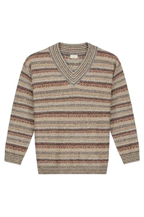 DS_IGOR RELAXED V-NECK OAK 3