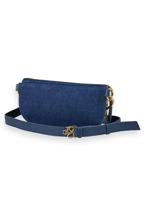 BUM BAG - DENIM - EYELETS NAVY BLUE 2