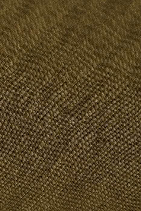 SHORT SLEEVE LINEN SHIRT ALGAE 3