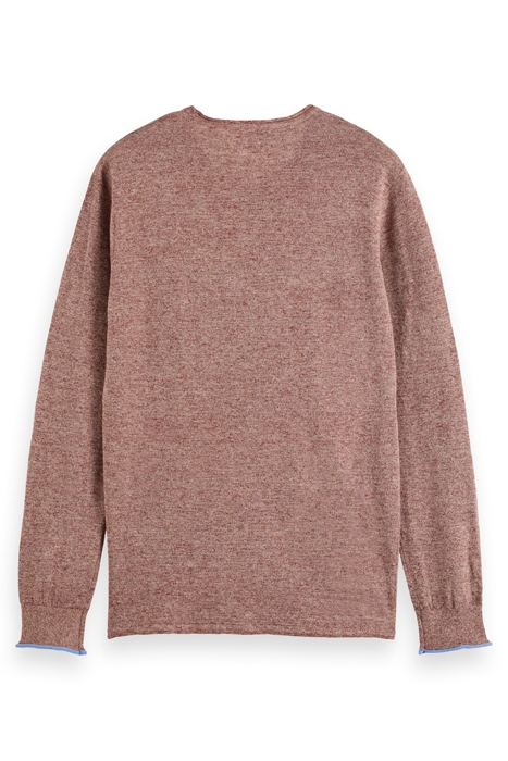 LINEN COTTON BLEND CREW NECK BOARDWALK 2