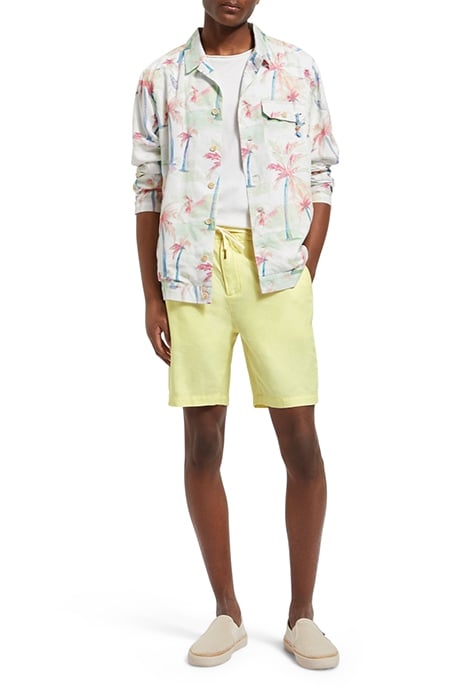PRINTED TENCEL-HEMP BLOUSON PALMTREE HAWAII AOP 3
