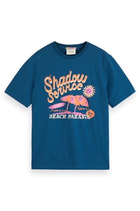 FRONT ARTWORK T-SHIRT HARBOUR TEAL 1