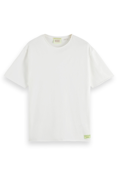 RAW EDGE T-SHIRT WHITE 1
