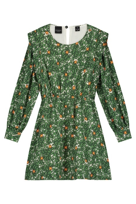 WINONA DRESS SAHARA GREEN 1