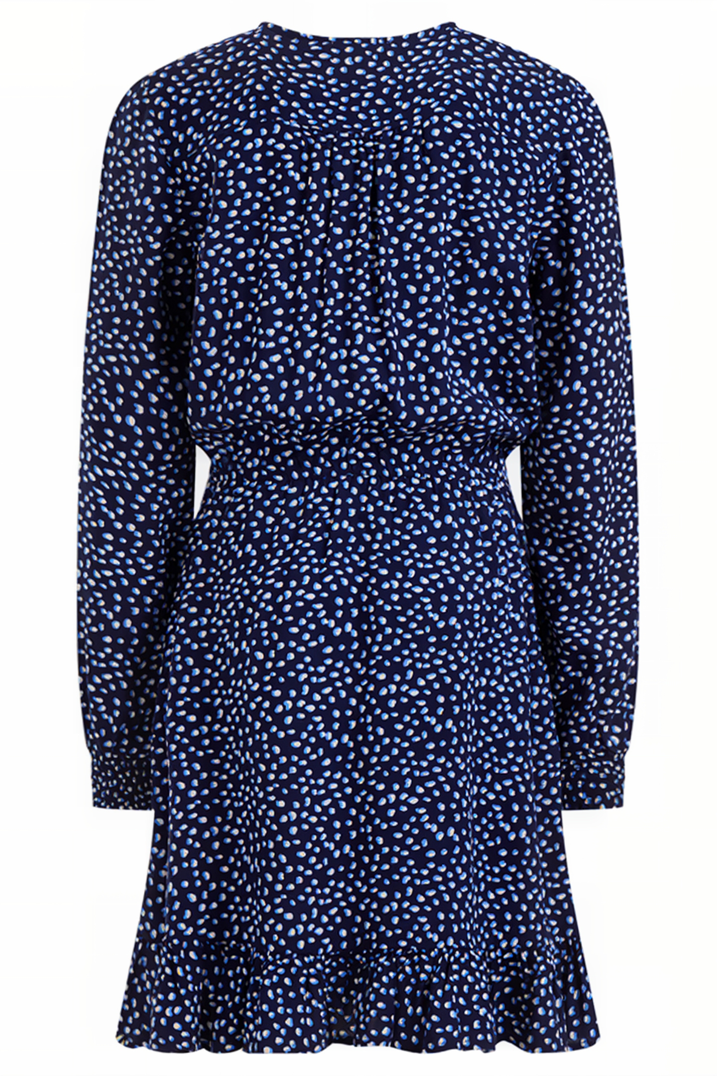 DRESS MID LENGTH BLUE 3