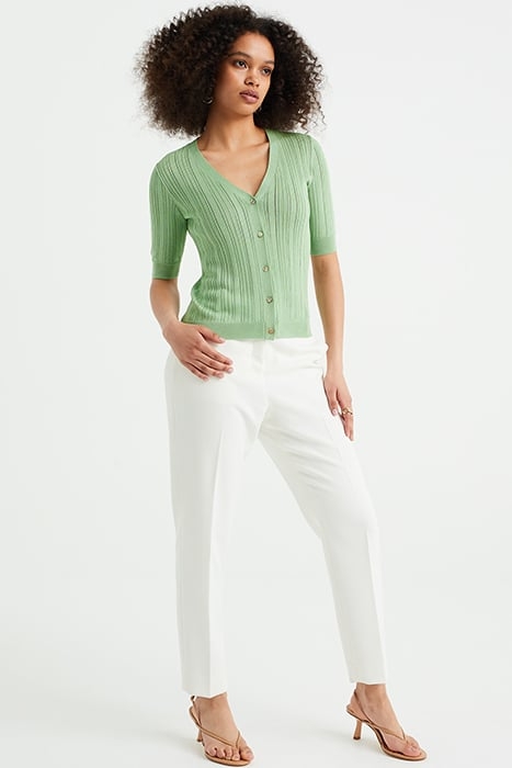 KNITTED CARDIGAN LIGHT GREEN 3