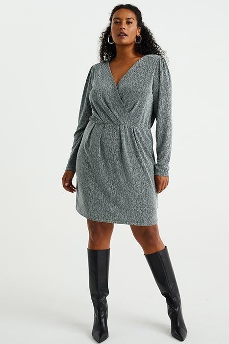 DRESS MID LENGTH SILVER 1