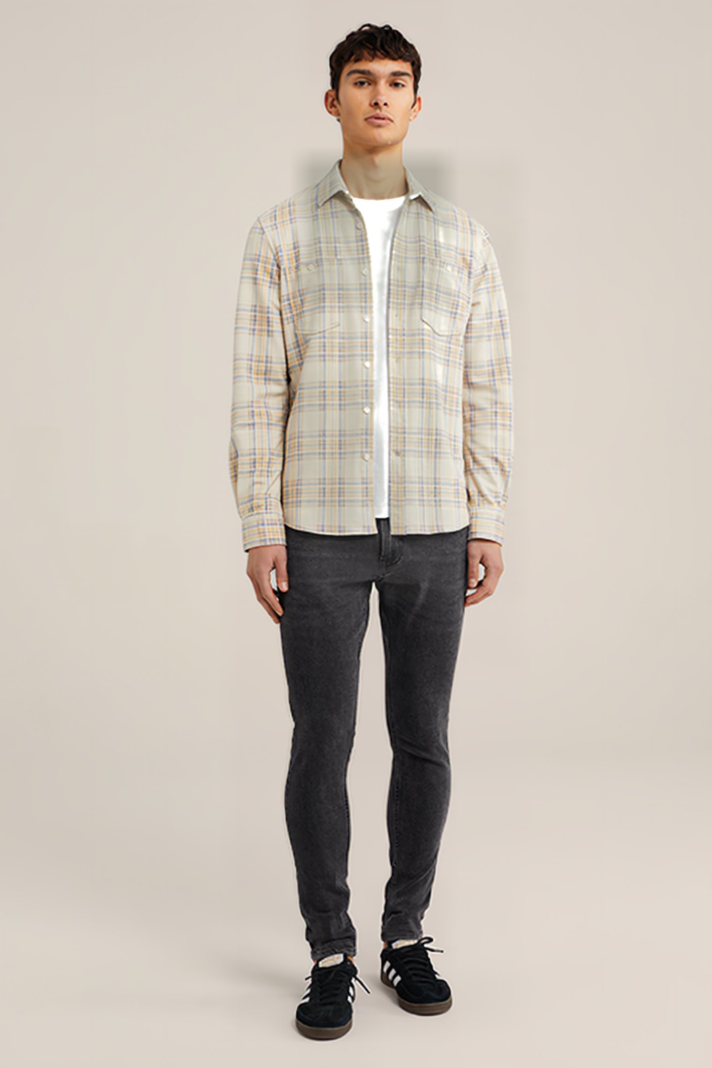 5-POCKET MID WAIST GREY 3