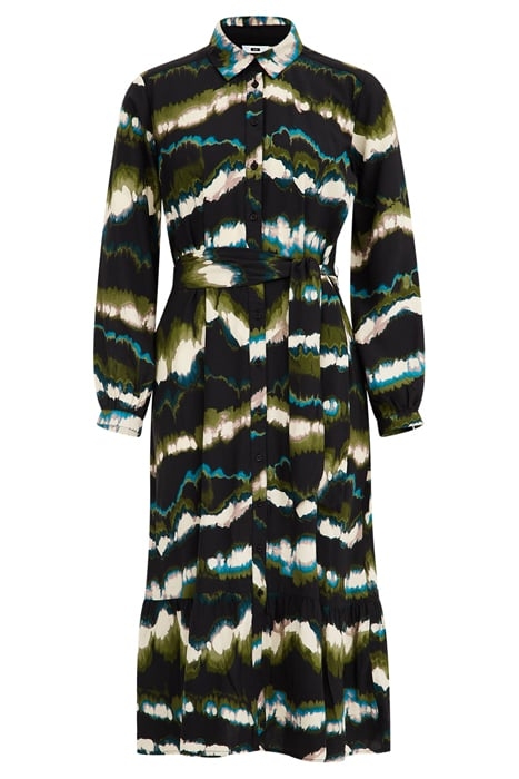 DRESS MID LENGTH MULTI-COLOURED 3