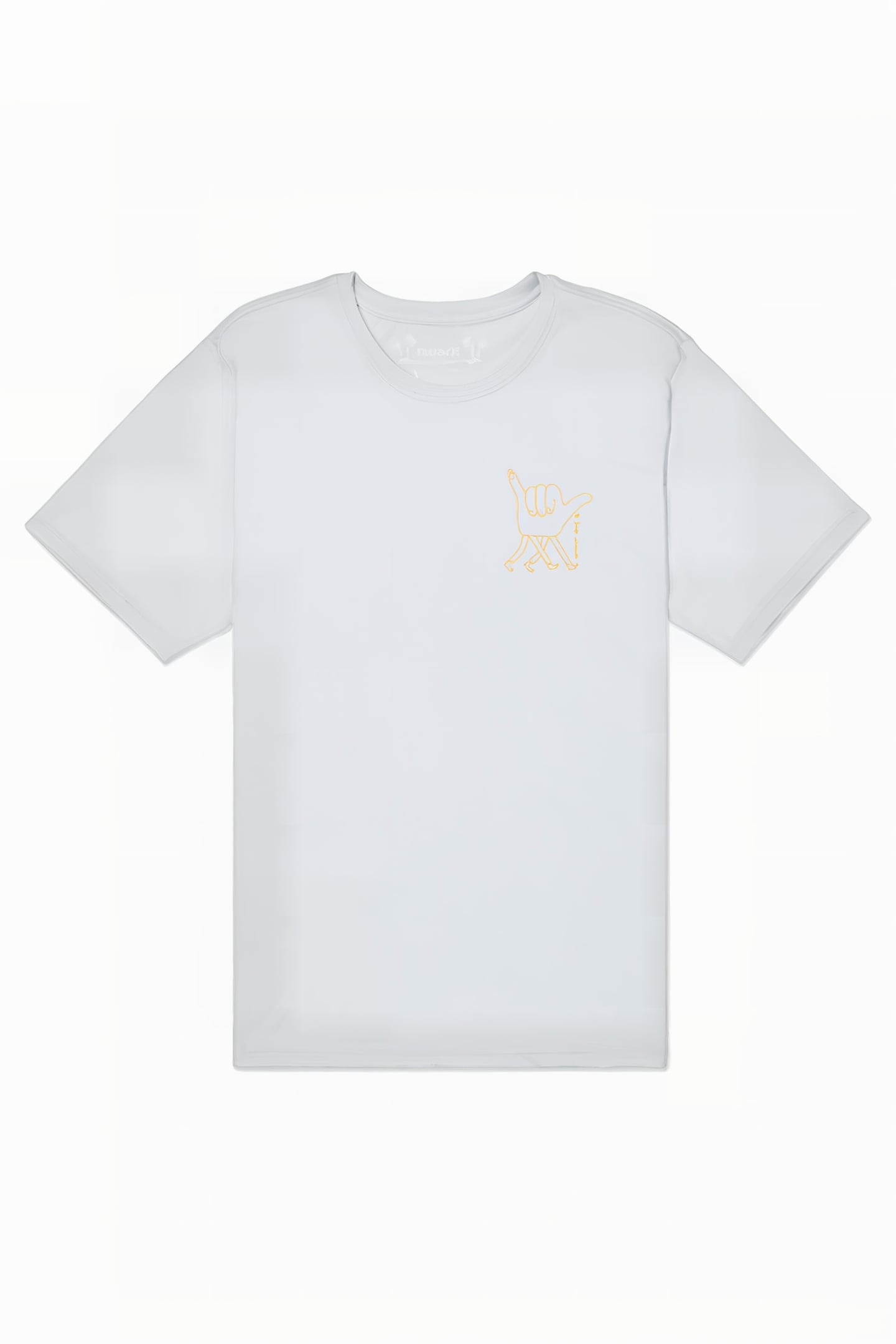 EVD H2O DRI SHAKA DUDE SHORT SLEEVE PLATINUM 1