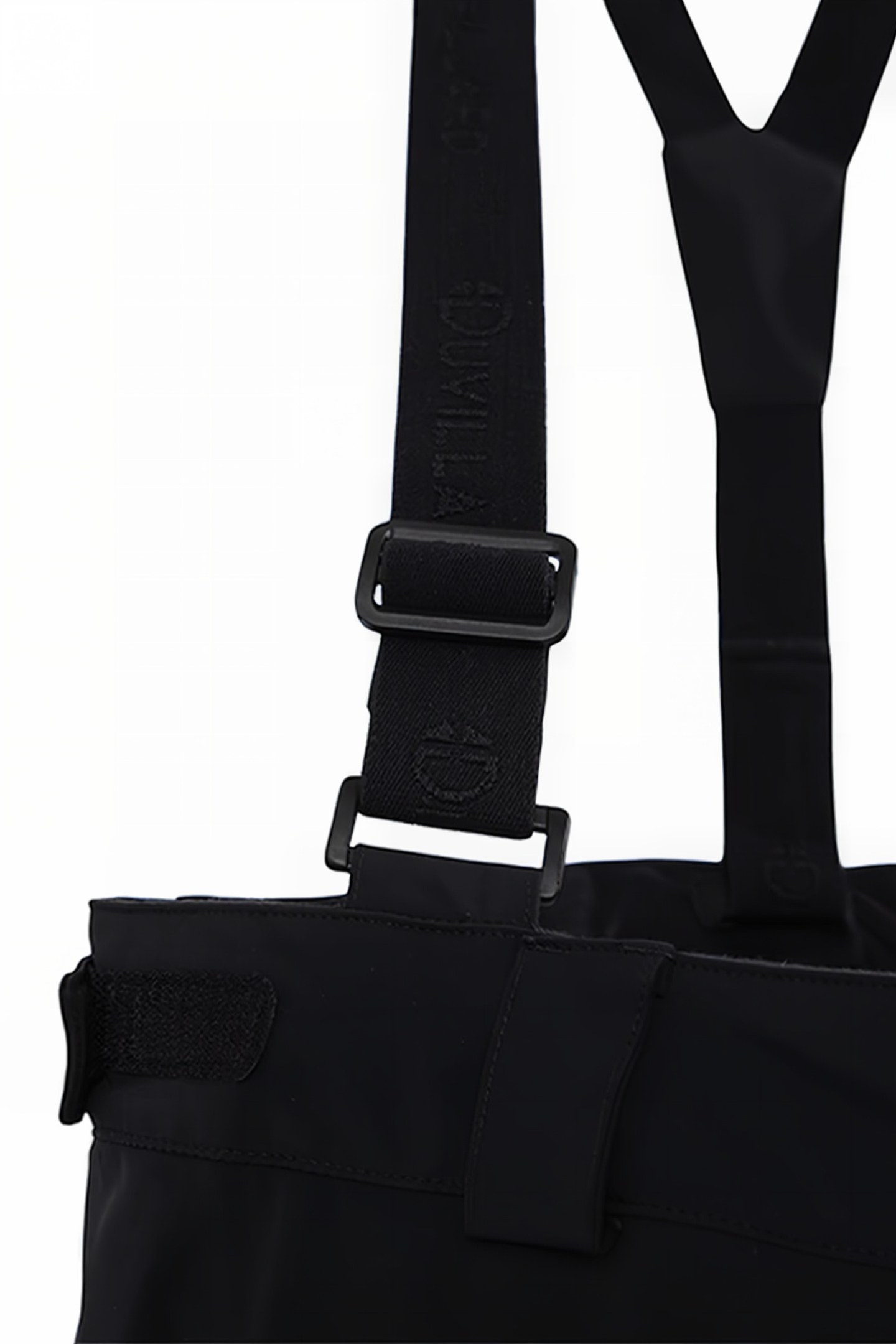 BLACK IKKS X DUVILLARD SKI TROUSERS & BRACES BLACK 5